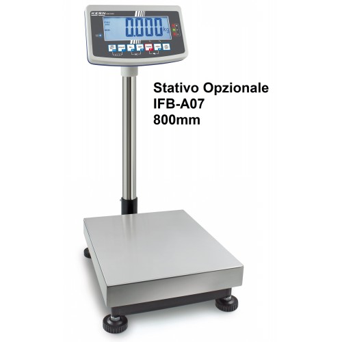 IFB-A07, Stativo per innalzare l‘apparecchio indicatore, Altezza ca. 800mm, per piatto di pesata A|F